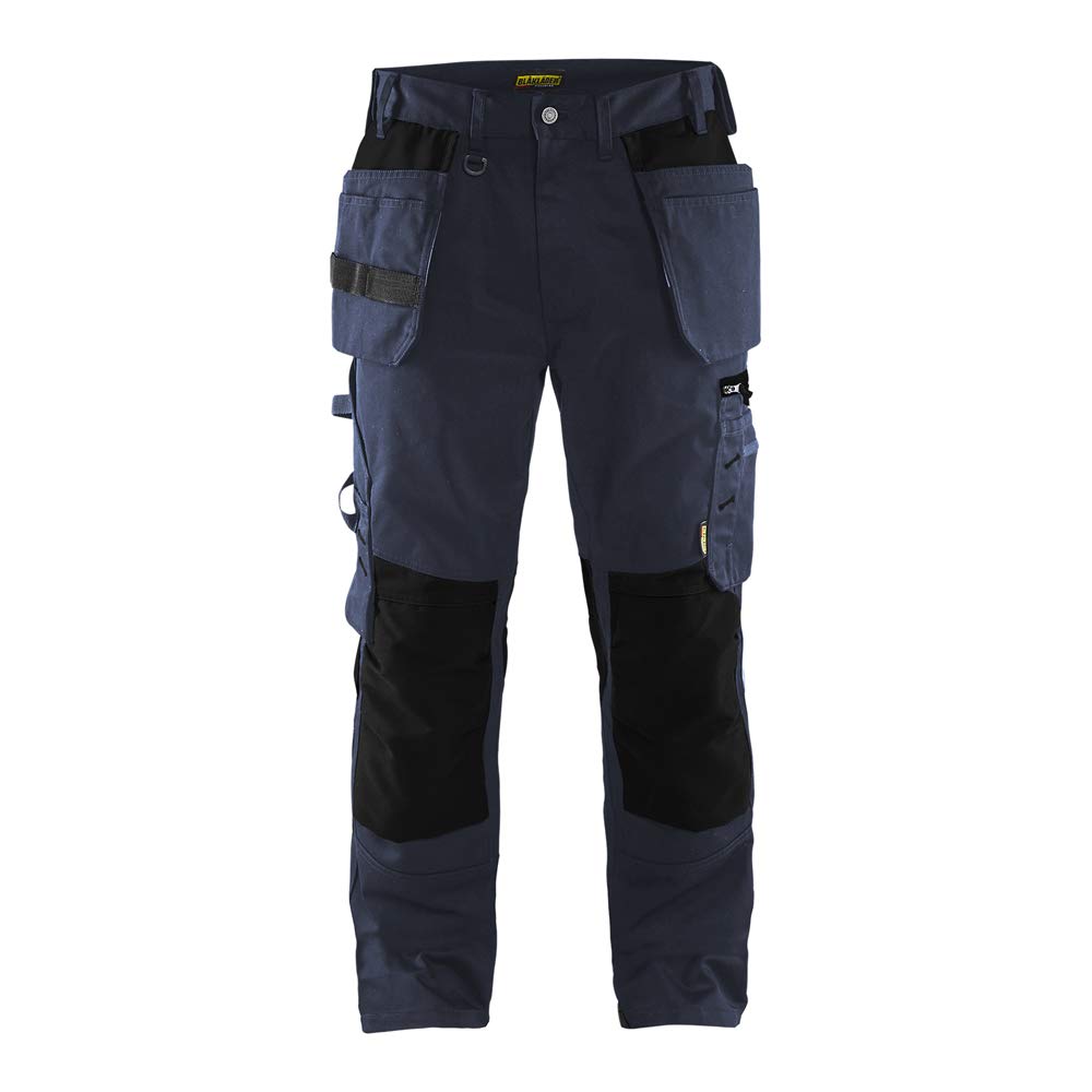 Blaklader 155518608699C154 Handwerker Arbeitshose, Dunkelmarine/Schwarz, Grösse C154