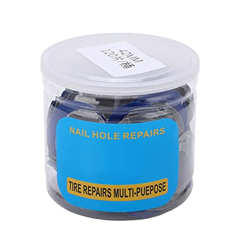 Dwawoo 150 STÜCKE Auto Reifen Reparatur Patch,43mm Runde Reifenreparaturset Reifenreparatur Pilz Pil