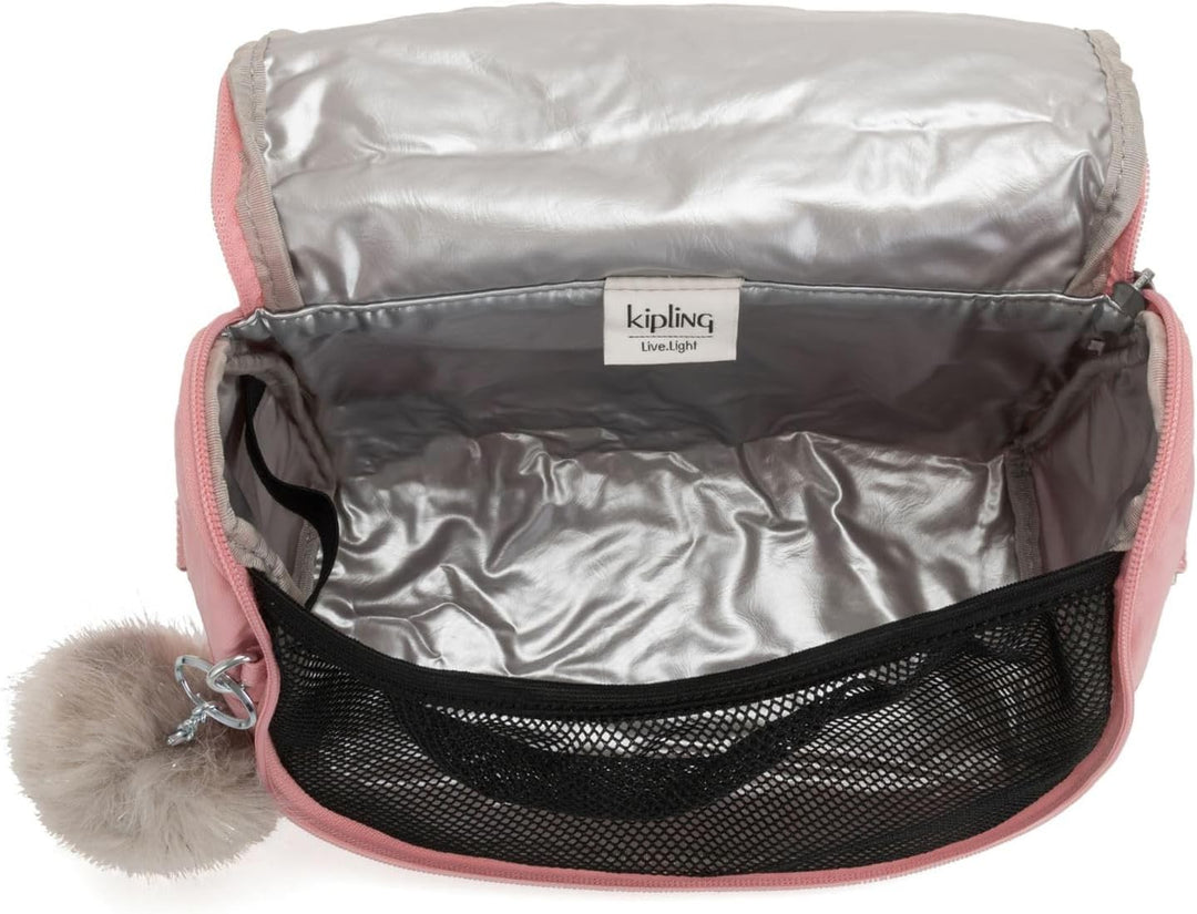 Kipling NEW KICHIROU Grosse Lunchbox, Beutel, Koffer, Bridal Rose (Rosa), Bridal Rose