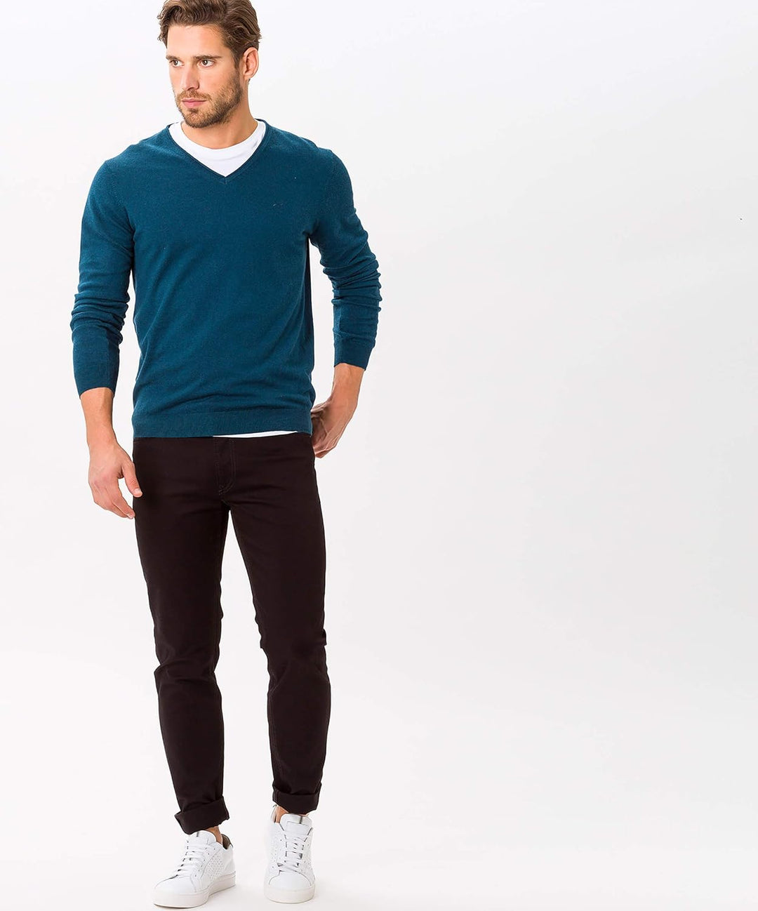 BRAX MEN Jeans Chuck in Slim Fit, Grösse:W28/L34, Farbe:Dunkelblau