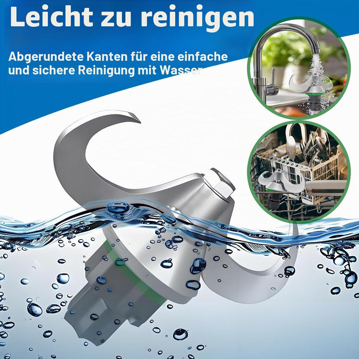 Teigmesser für Thermomix TM6 TM5 TM7 Ersatzteile für Thermomix Messer Teigmesser Edelstahl Messer fü