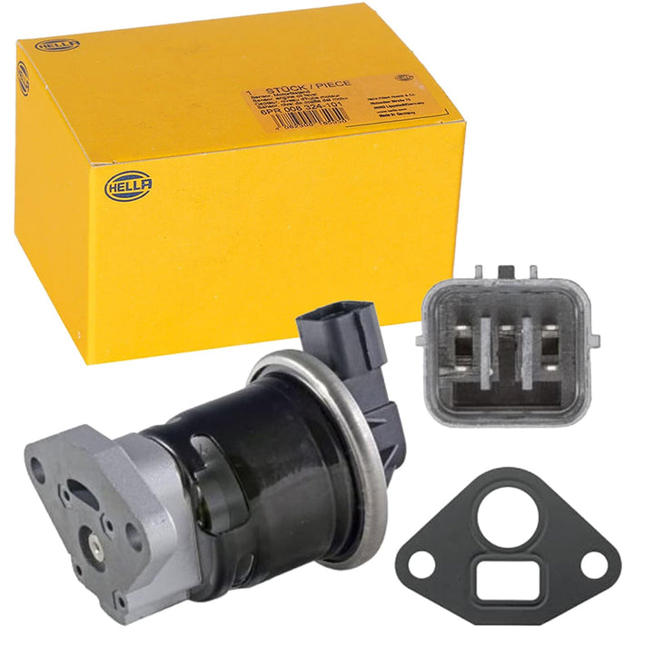 HELLA 6NU 010 171-731 AGR-Ventil - 12V - elektrisch - mit Dichtung