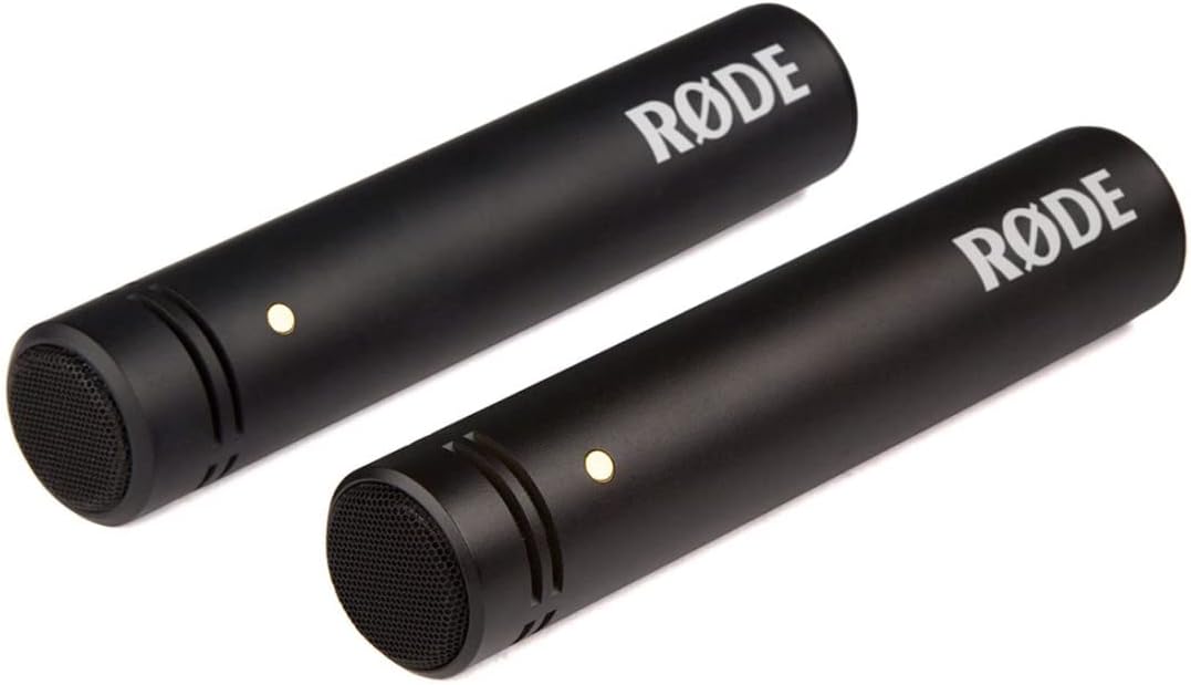 Rode M5 MP Stereo Paar Kondensator Mikrofon + 2X keepdrum Stativ + 2X Kabel