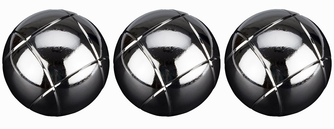 SCHREUDERS SPORT Get &amp; Go Jeu De Boules Satz Iii III-3 Einheitsgrösse Chrom/Black, Einheitsgrösse Ch