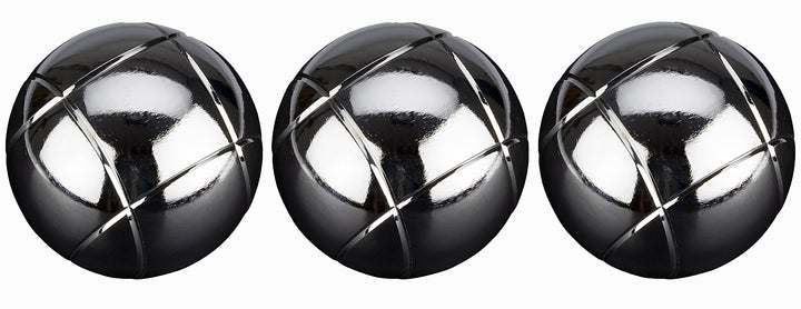 SCHREUDERS SPORT Get &amp; Go Jeu De Boules Satz Iii III-3 Einheitsgrösse Chrom/Black, Einheitsgrösse Ch