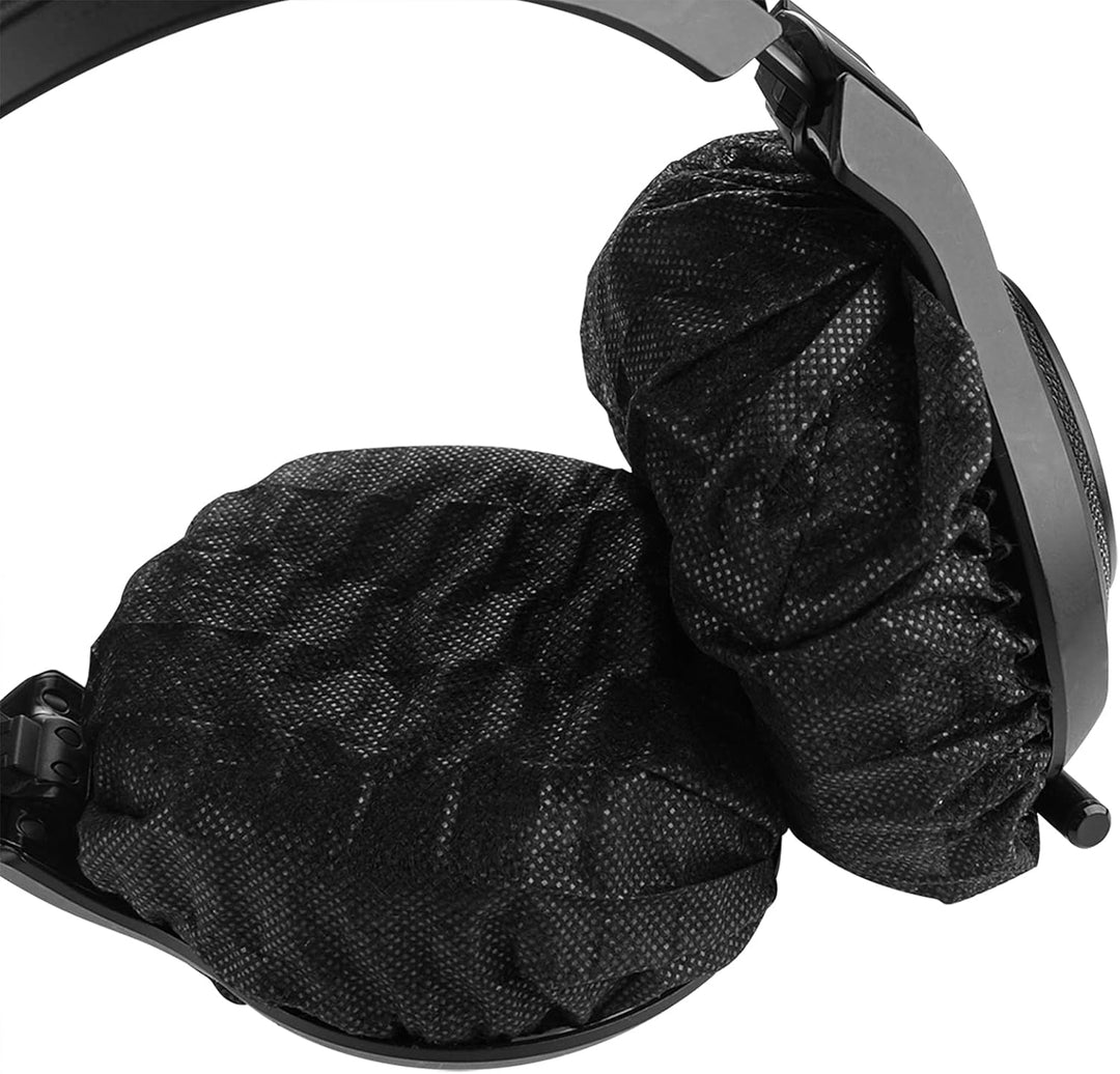 Geekria 100pairs Dehnbare Kopfhörer-Abdeckungen, Einweg-Ohrmuscheln für AKG K701, Q701, Sennheiser H