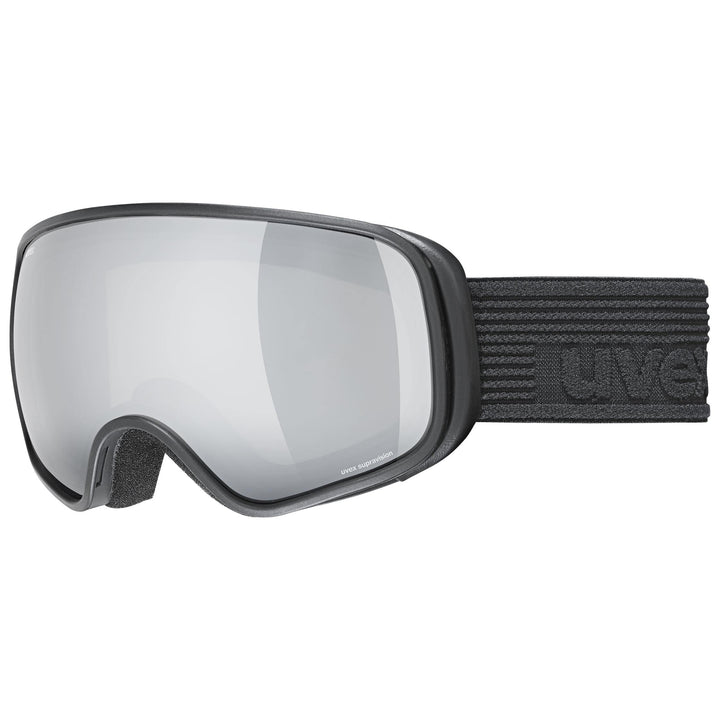 Uvex Unisex Kinder Scribble Fm Sph Skibrille (1er Pack), black/silver-clear