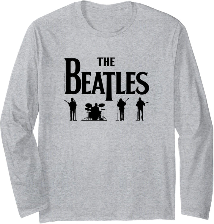 The Beatles Band Let It Be Silhouetten Langarmshirt