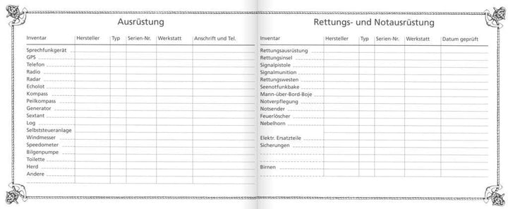 Logbuch Segeltuch: Mit Platz f. eigene Eintragungen, Gebundenes Buch