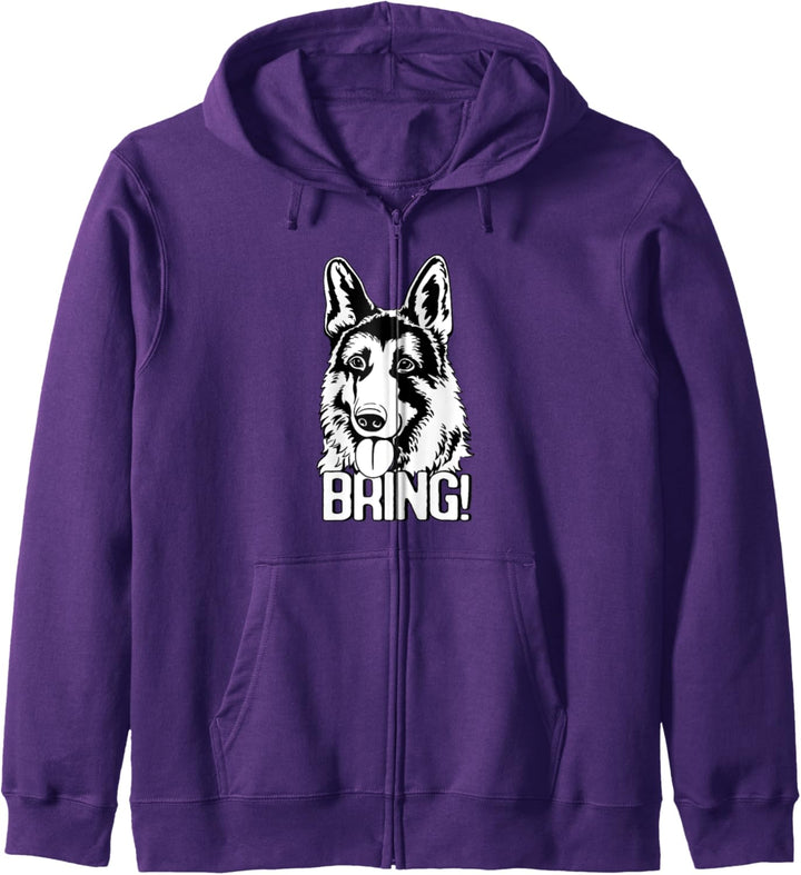 Bringt! Deutscher Schäferhund Schutzhund Kapuzenjacke