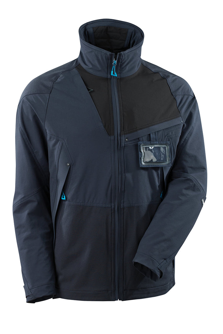 Mascot 17101-311 Funktionsjacke "Stretch" - Advanced, schwarzblau/Schwarz, XXL XXL-5XL Schwarzblau/S