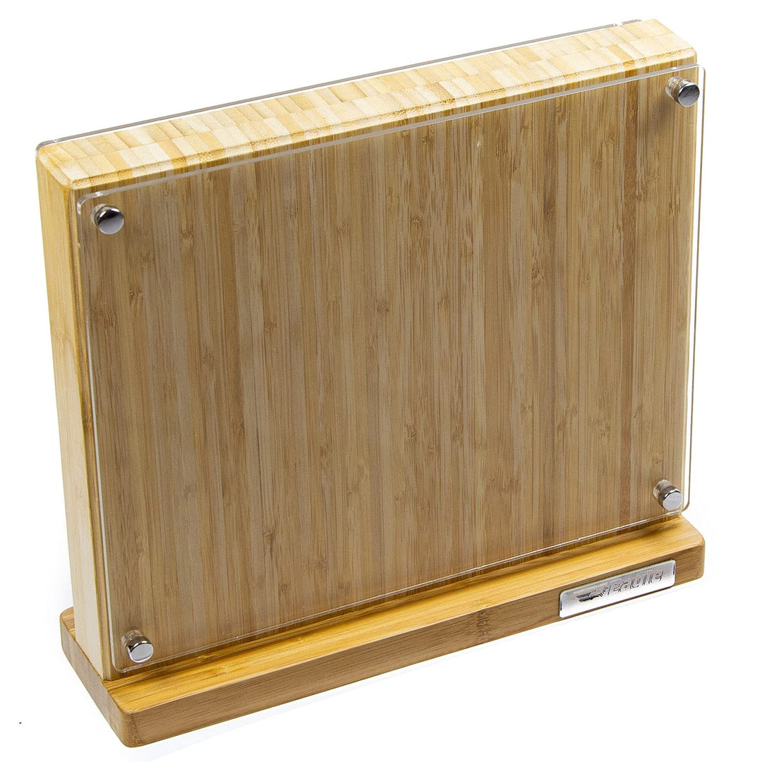 Eagle PROFESSIONAL - Messerblock Magnetisch aus Holz ohne Messer - Messerhalter Magnetisch mit robus