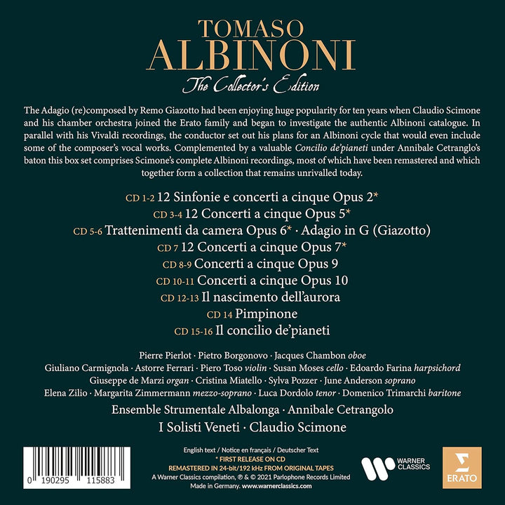 Albinoni: the Collector&