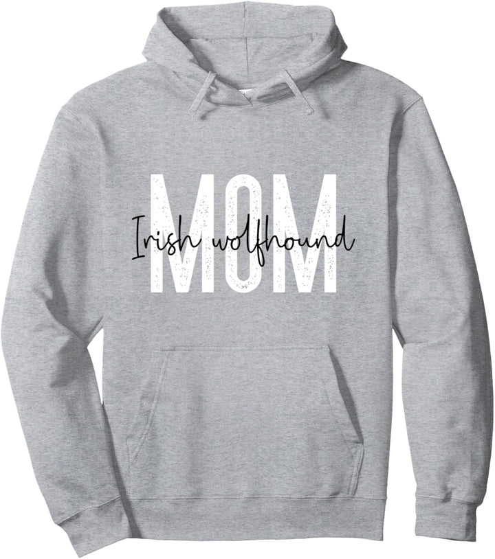 Irish wolfhound mom Pullover Hoodie