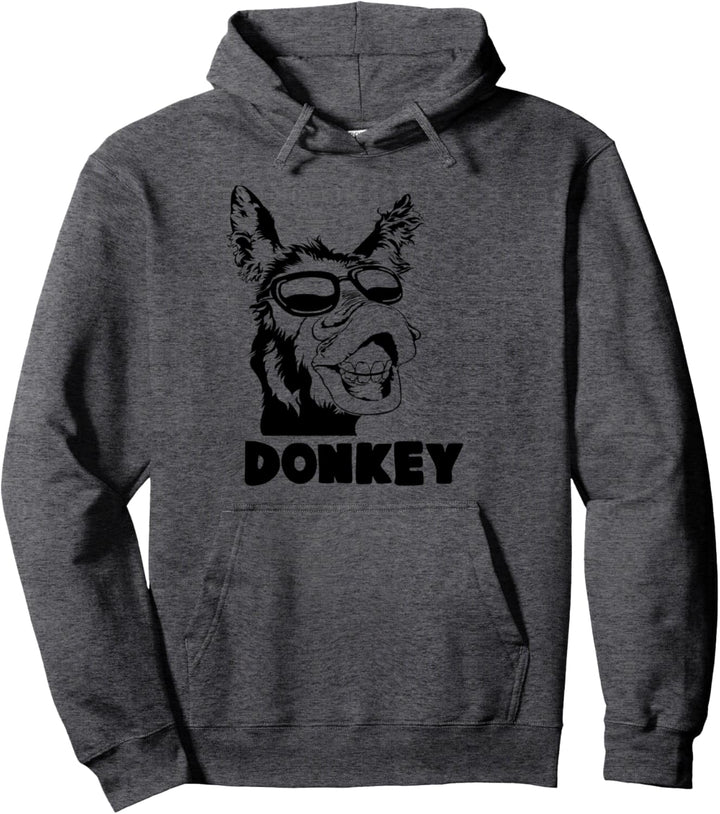 Cool, lustig, Esel Pullover Hoodie
