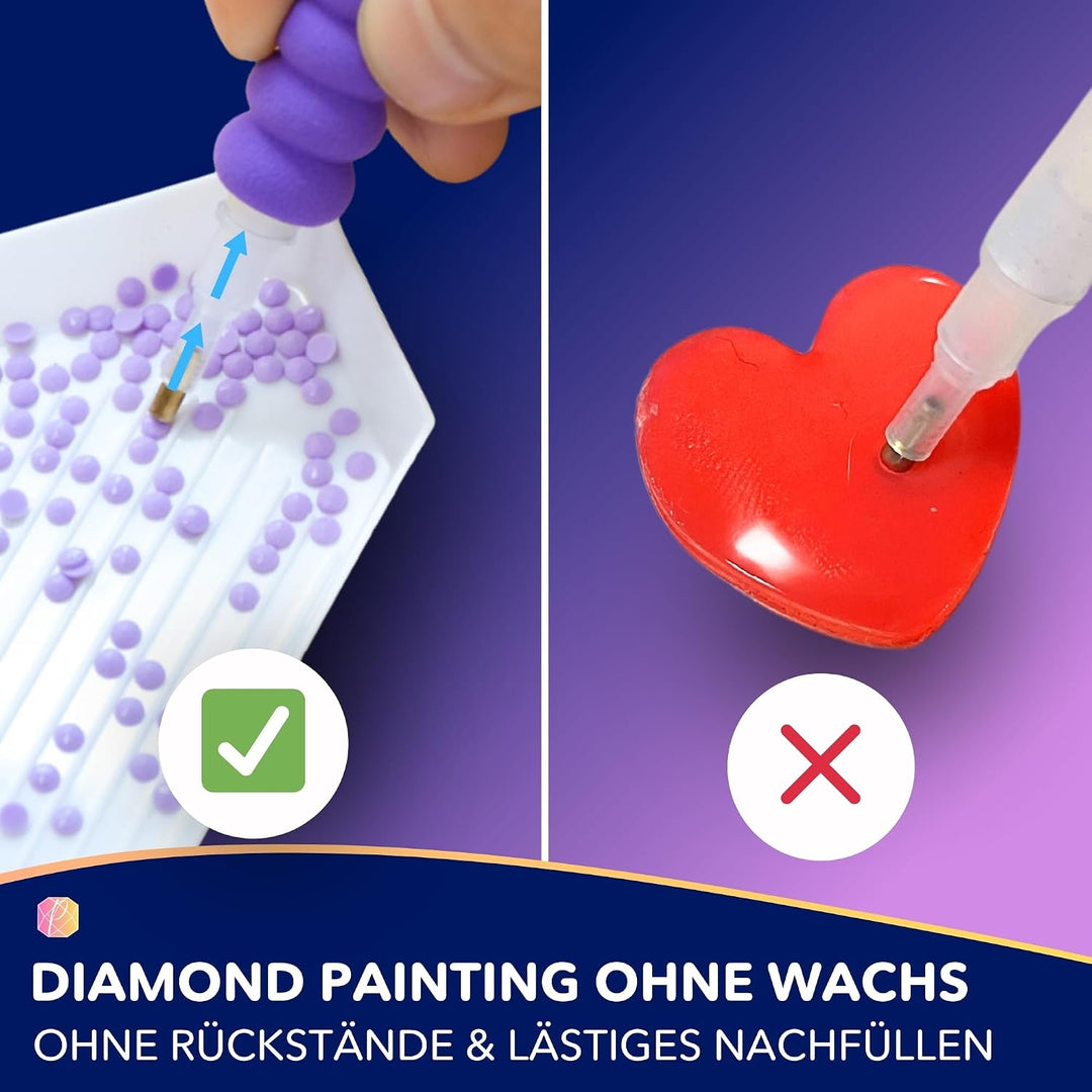 Picmondoo E-Painter für Diamond Painting (Blau 2 - Stufen), Blau