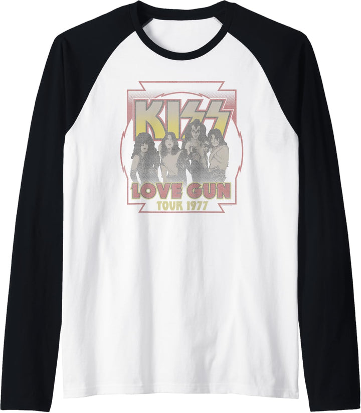 KISS - Love Gun Tournee 1977 Raglan
