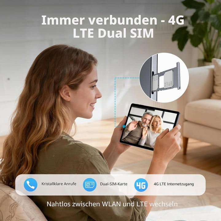 2026 Android 16 Tablet 11 Zoll, 36GB RAM+512GB ROM, SIM 4G &amp; 5G WiFi, Octa Core, 13MP+8MP, 2000 * 12