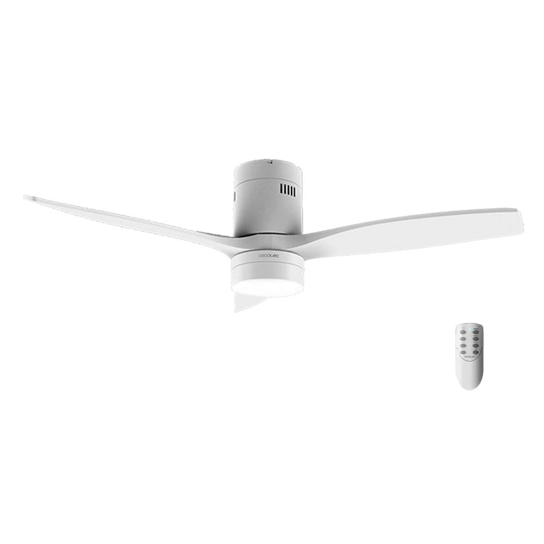 Cecotec Deckenventilator EnergySilence Aero 5600 Classic White, 132 cm, White