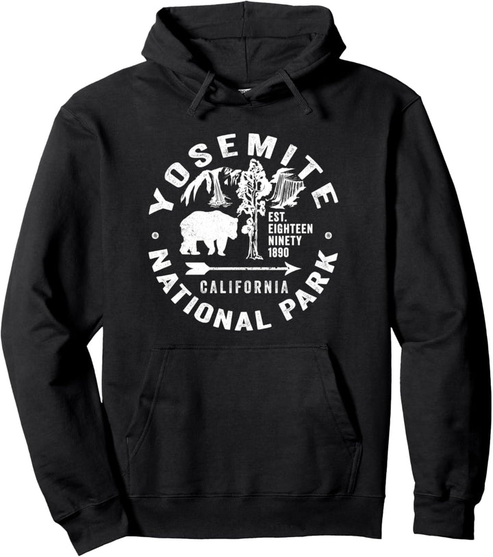 Yosemite National Park California USA Souvenir Pullover Hoodie