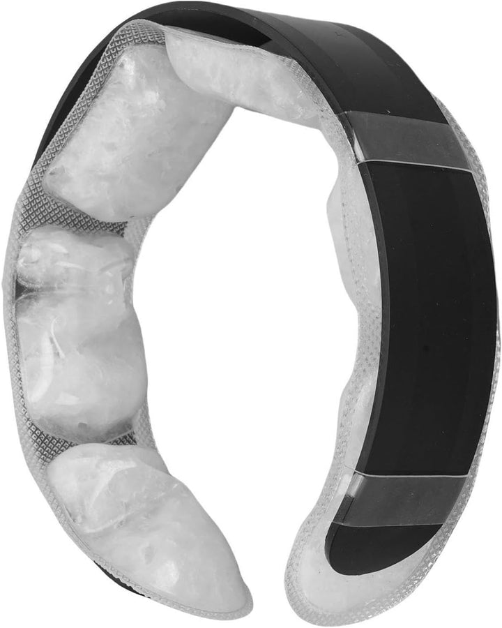 ASHATA Nackenkühlrohr, Kühlhack (BLACK) Schwarz, Schwarz