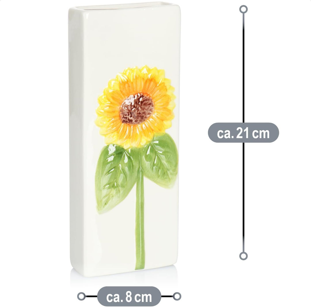 com-four® 3X Luftbefeuchter aus Keramik - Heizkörper-Verdunster zum Befeuchten der Raumluft - Wasser