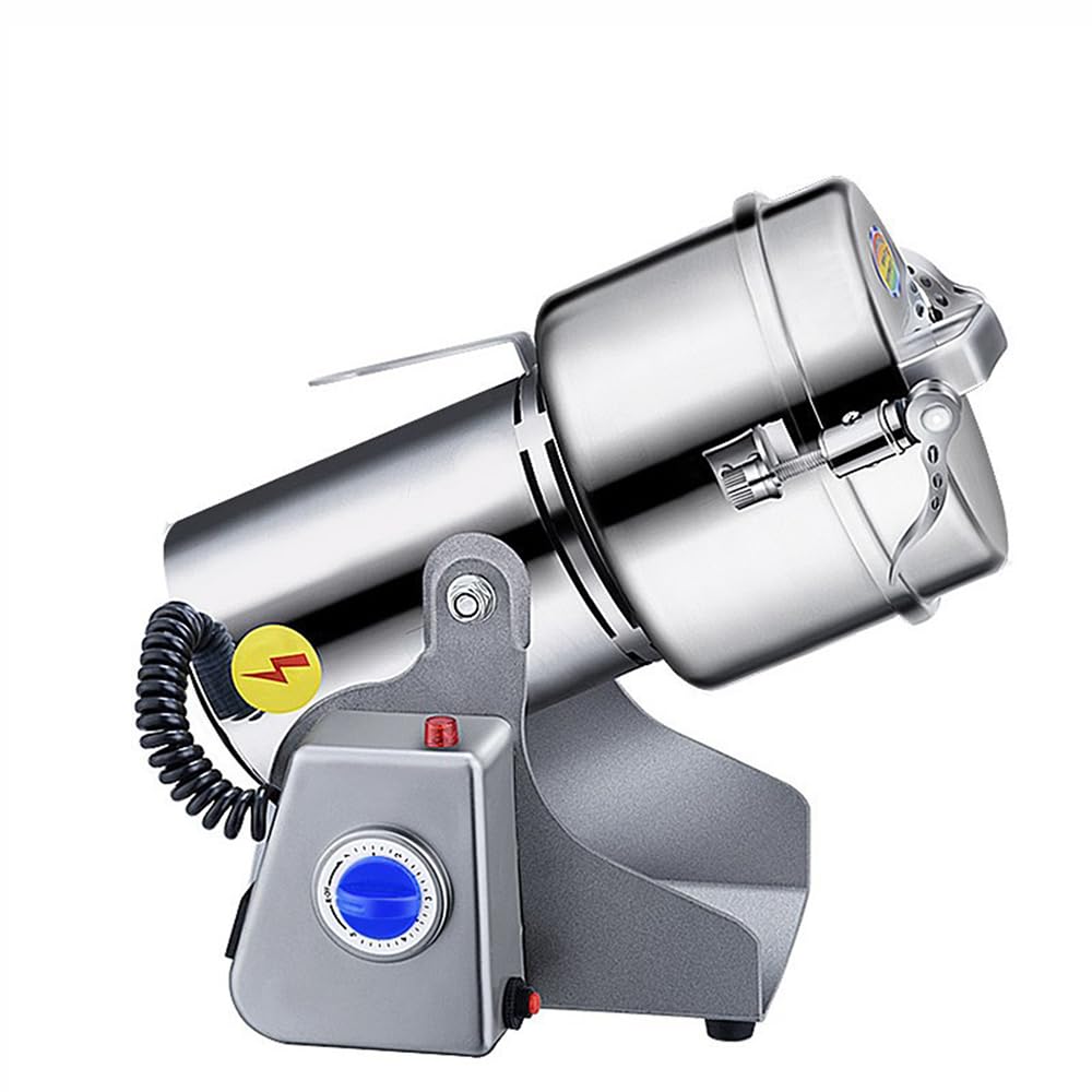 Elektrische Getreidemühle aus Edelstahl 800 g 1400 W für Haushaltküche