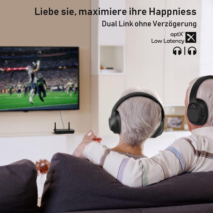1Mii Bluetooth 5.0 Transmitter Sender Empfänger für TV, Large-2
