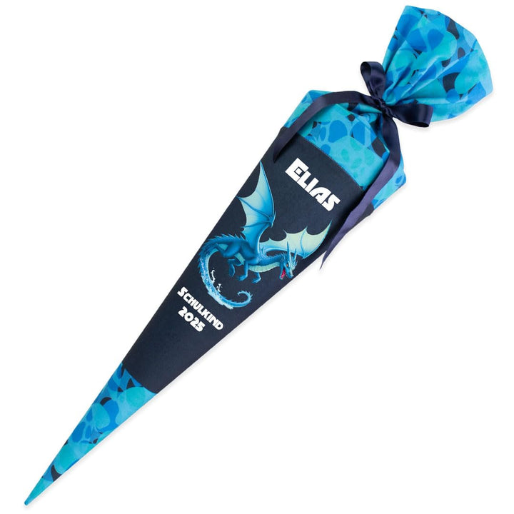 Deine Schultüte aus Stoff Kuschel Velvet Wunschmotiv individualisierbar mit Wunschname personalisier