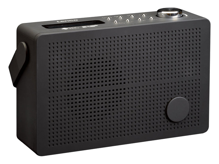Lenco DAB + Digitalradio/UKW Radio PDR-030 Tragbar mit Akku, RDS-Anzeige, Senderspeicher, Wecker-Fun