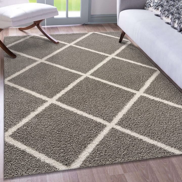 Impression Teppich Weicher Flächenteppich, Luxus Muster Teppich, Hochwertiger Schlafzimmerteppich, W