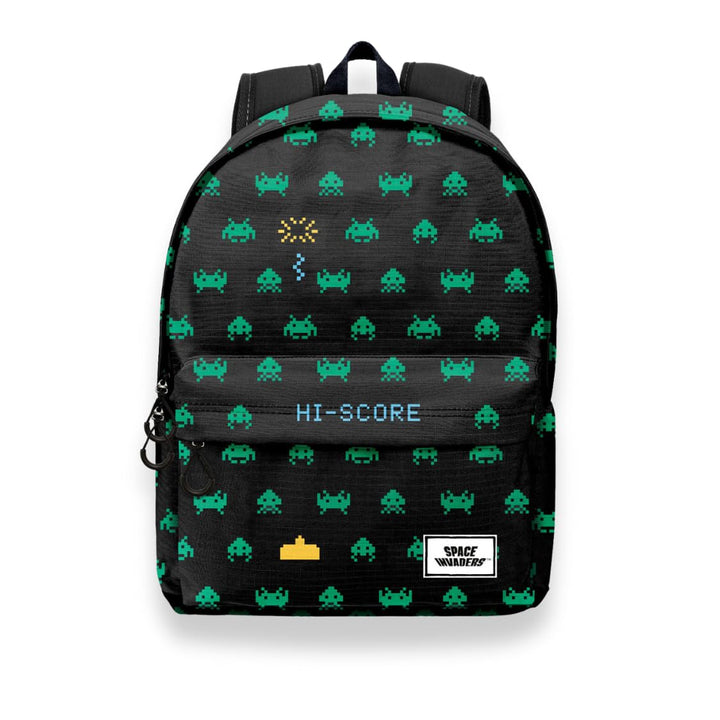 Space Invaders Army-ECO Rucksack 2.0, Schwarz