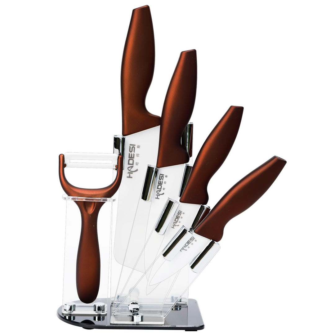 Messerset 6 Teilig, Rot 6 Rot, 6 Rot