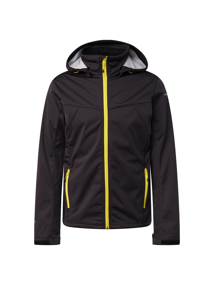 ICEPEAK Herren Outdoorjacke 48 anthrazit/neongelb, 50