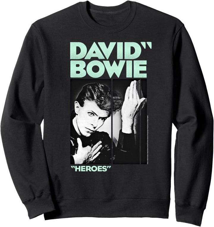 David Bowie - Festliche Helden Sweatshirt