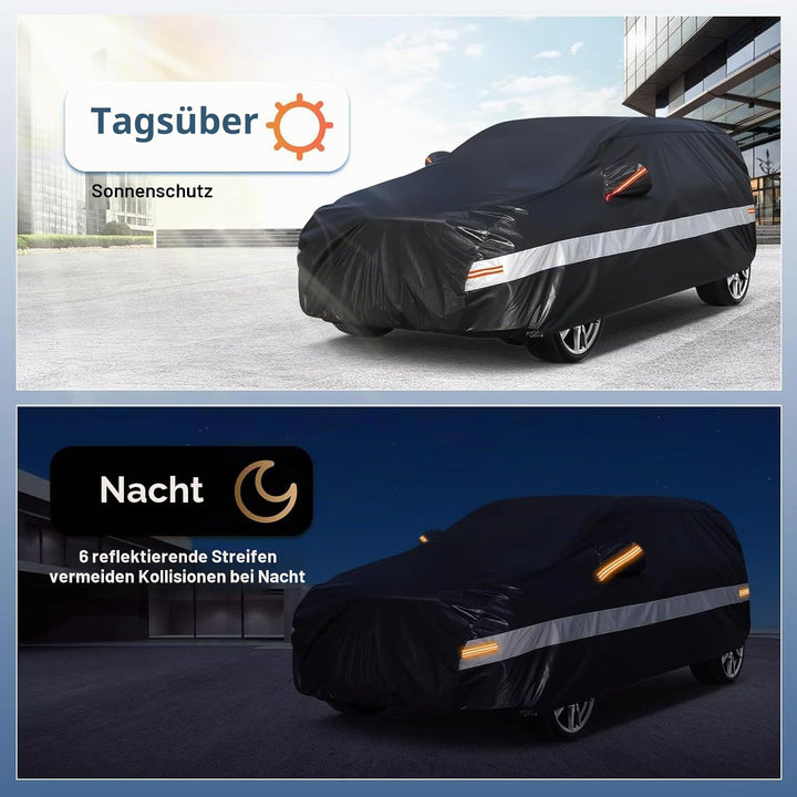 Autoabdeckung SUV Passend für Hyundai Tucson（2013-2026） 10 Schichten Vollgarage Auto Abdeckplane 100