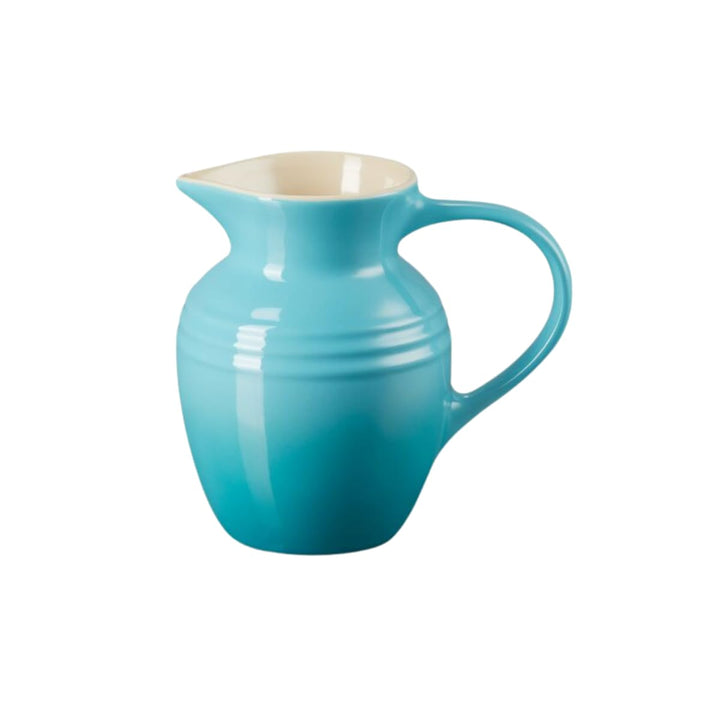 Le Creuset Kleiner Saftkrug Klassik aus Steinzeug, 0,6 L, Karibik, 80903061700005, Karibik