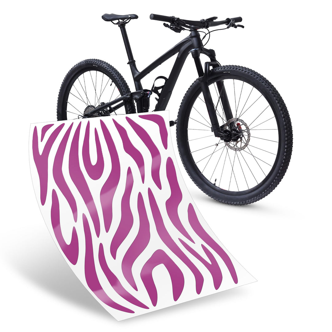 Riesel Design - Fahrrad Aufkleber (21 x 15 cm) – Sticker für Rahmen &amp; Helm Normal Beere, Normal Beer
