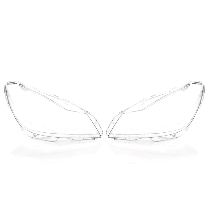 LST 2x Scheinwerferglas Streuscheibe Frontlicht Abdeckung Halogen Xenon links rechts Set kompatibel