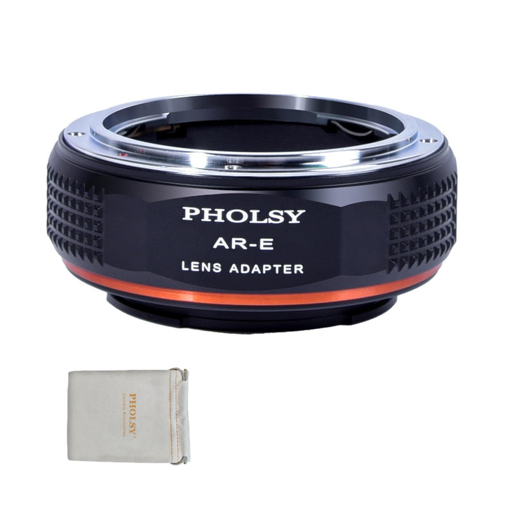 PHOLSY Manueller Objektivadapter: Kompatibel mit Konica AR Objektiv und Sony E (NEX) Kameragehäuse K