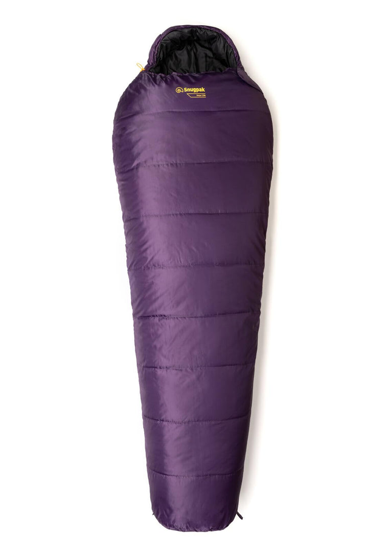 Snugpak Sleeper Lite WGTE Mumienschlafsack mit isolierter Isolierung, verstellbare Kapuze, Schulter-