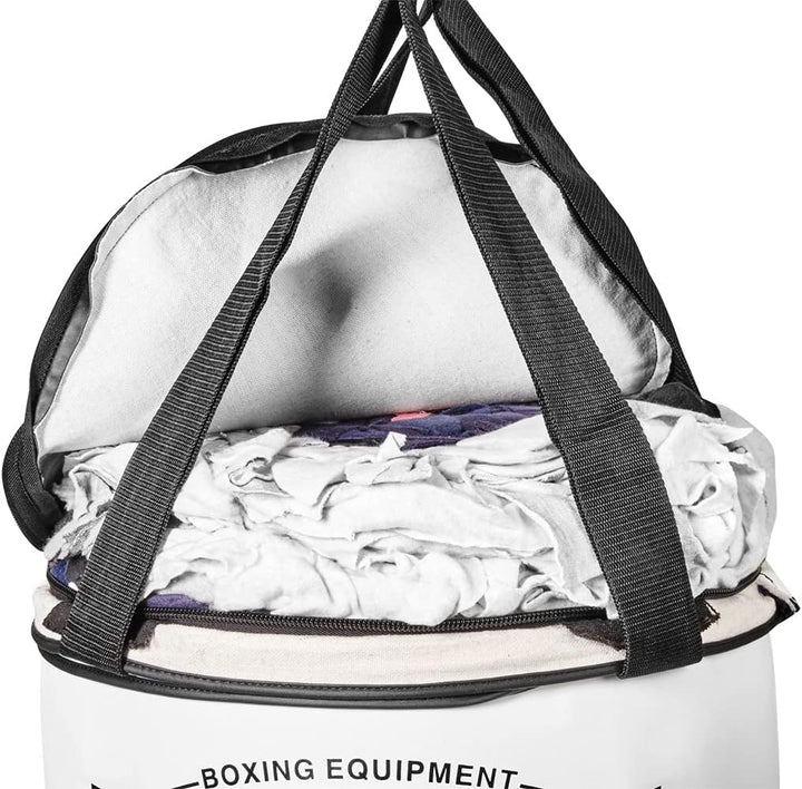 Bad Company Jab &amp; Hook Boxsack als Erdnuss-Form I Gefüllter Kunstleder Punching Bag 100 x 35 cm (30