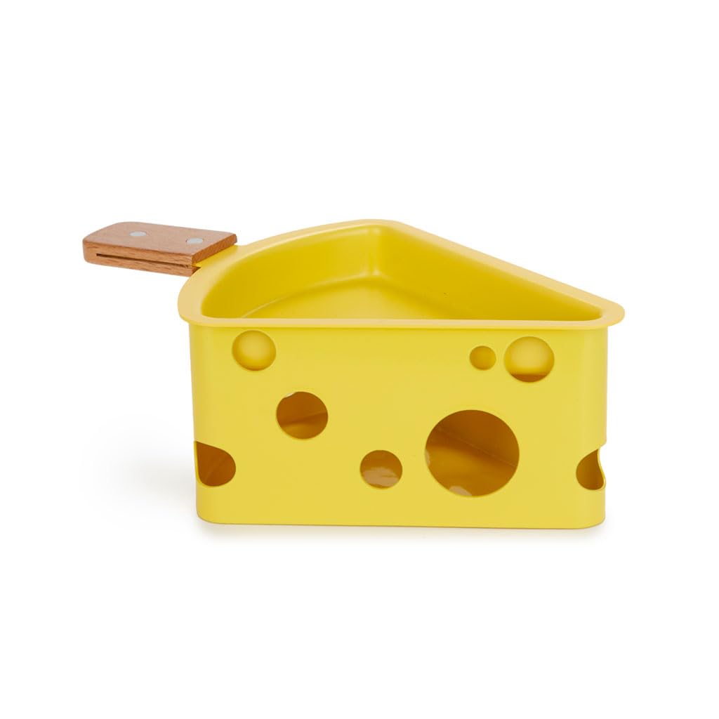 balvi Raclette-Ofen Fromagette Farbe Gelb Kerzen und Schaber inbegriffen Nylon