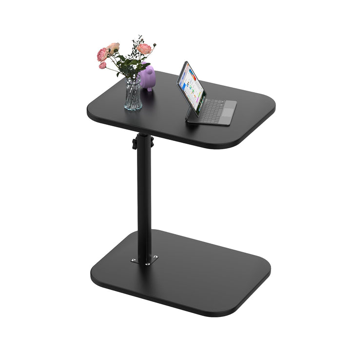 Mobiler Betttisch, Beistelltisch, PC-Halterung für Wohnzimmer, Büro, Schlafzimmer, Bremsen zur Stabi