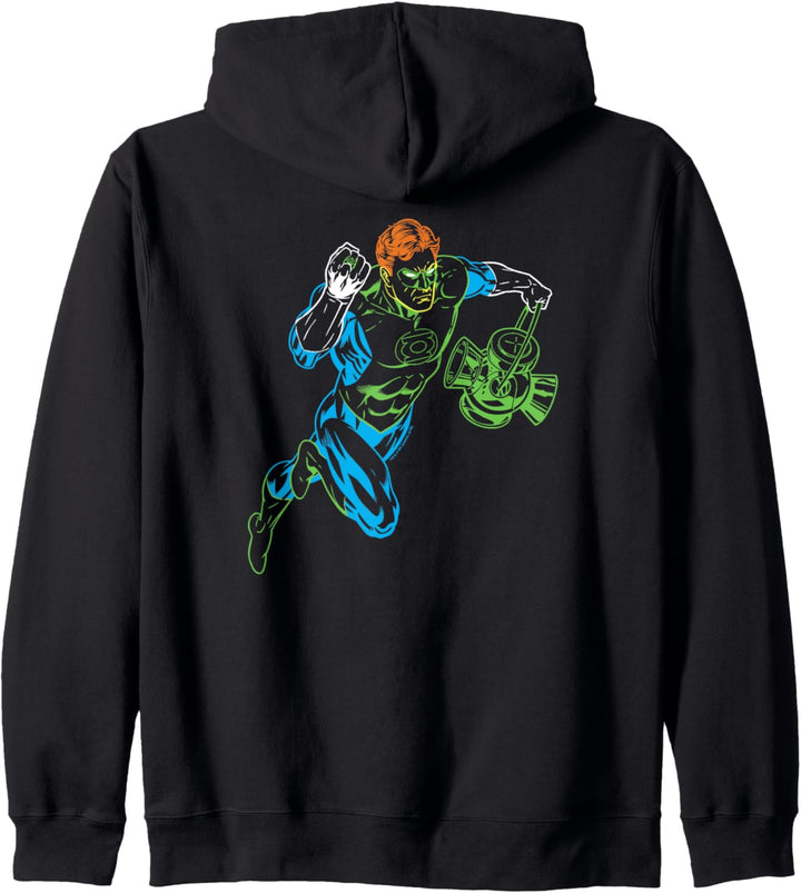 Green Lantern Neon Lantern Kapuzenjacke