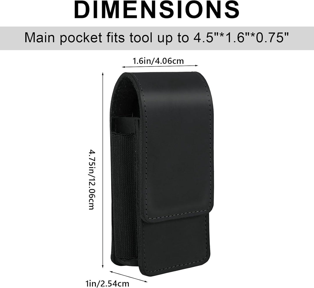 Multitool Tasche Leder, Multitool Tasche für Molle Gürtel, EDC Gürteltasche, Messertasche für Gürtel