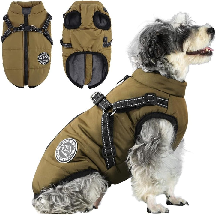 Savlot Hundejacke Winterweste Jacken Hundemantel Hundepullover Haustier Skifahren Kostüm Ärmellose B