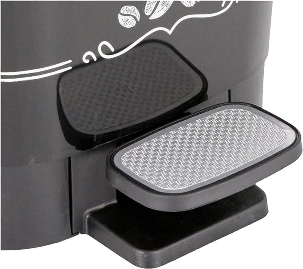 Kis Abfallbehälter Chic Coffee menu 50-60 Liter, Plastik, Mehrfarbig, 29x44.5x60.5 cm
