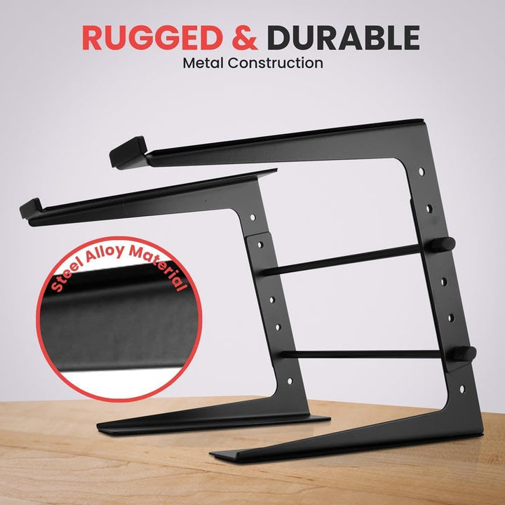 Pyle Laptop Ständer – the Notebook Laptop Stand – Laptopständer Höhenverstellbar, Ergonomischer Lapt