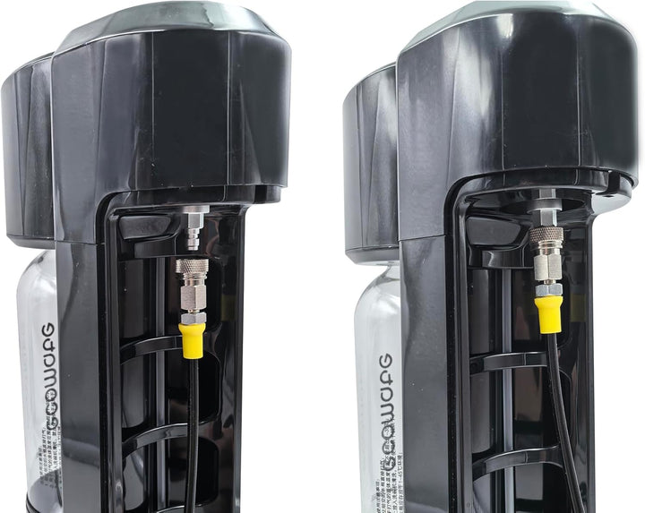 DRYHTEN Sodawassergerät Externer Kohlendioxid-Tankbefüllung 2,5M Zapfsäule TR21-4 Adapter mit 150bar